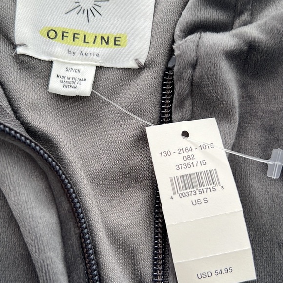 NWT Offline by Aerie grey hoodie. Sz S - Picture 4 of 4